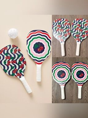 Maeve from Anthropologie Pickleball Paddles Whimsical fun Design